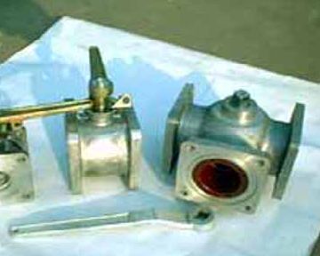 球閥、三通四位